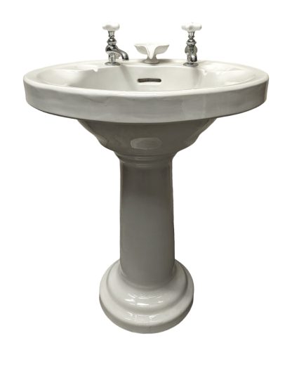 1920's Bird Bath Pedestal Sink