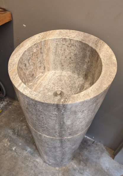 Stone Forest Veneto Pedestal Sink - Image 3