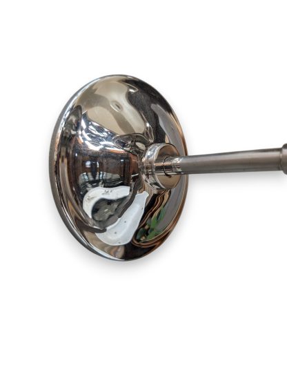 Palmer Hargrave Polished Nickel Sconce - Image 4