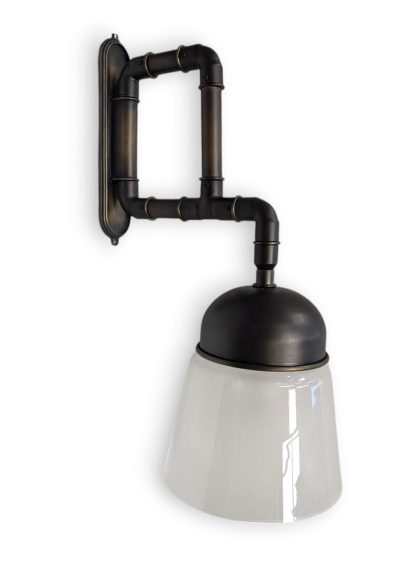 Modern Industrial Brass Wall Sconce from Urban Electric