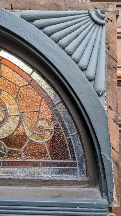 1890 Oakland Eastlake Victorian Stained Glass Window - Image 4