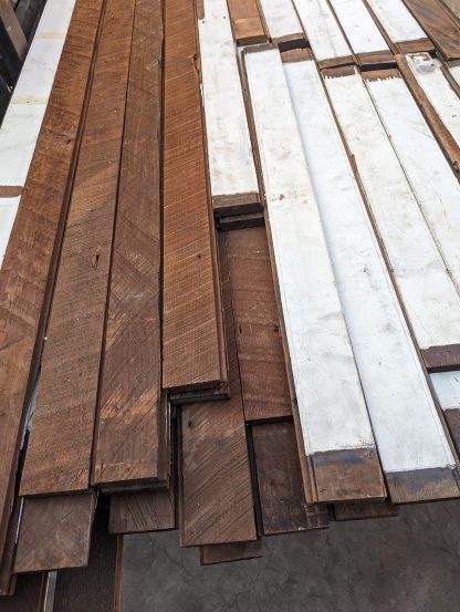 Reclaimed Old-Growth Clear Redwood Wall Paneling 1X4 - Image 2