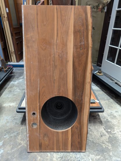 Live Edge Walnut Countertop And Hammered Copper Sink - Image 4