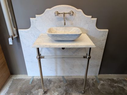 Waterworks Washstand with Vessel Sink and Etoile Faucet - Image 3