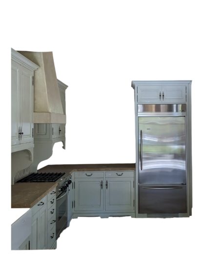 Shabby Chic Country Kitchen Cabinets