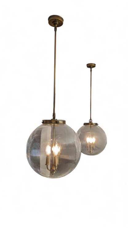 Hector Glass Globe Pendant Lights - Image 9