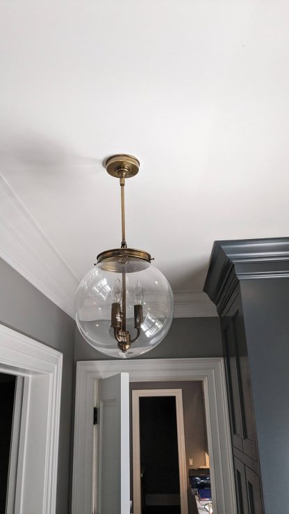 Hector Glass Globe Pendant Lights - Image 5