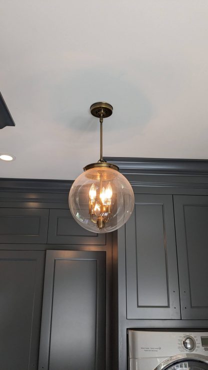 Hector Glass Globe Pendant Lights - Image 7