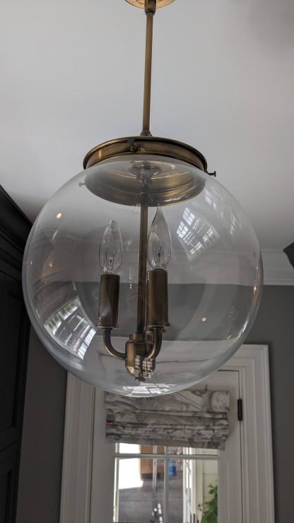 Hector Glass Globe Pendant Lights - Image 6