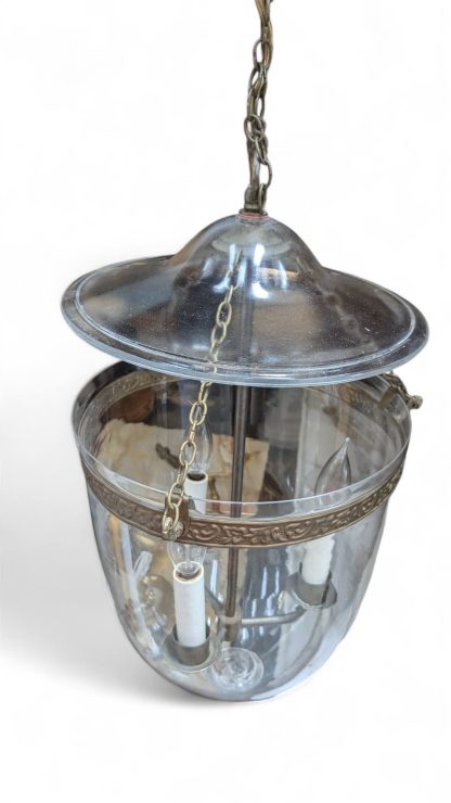 Clear Bell Jar Pendant Light - Image 3