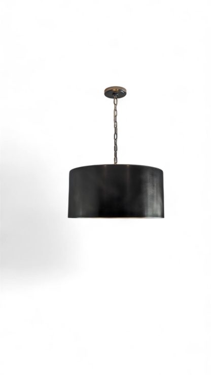 Bronze Cylinder Pendant Light from Elegant Lighting - Image 2