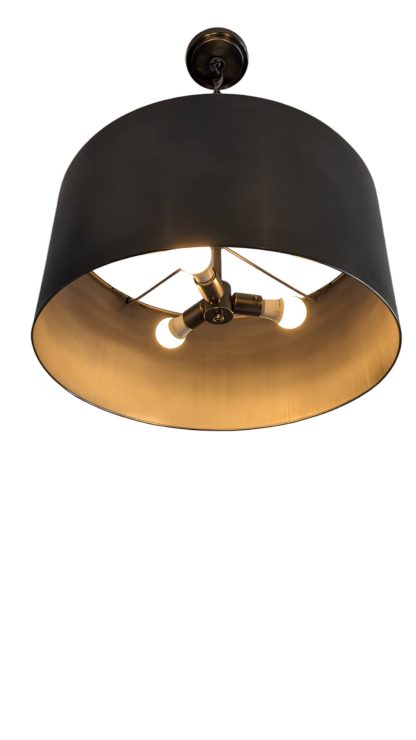 Bronze Cylinder Pendant Light from Elegant Lighting - Image 3