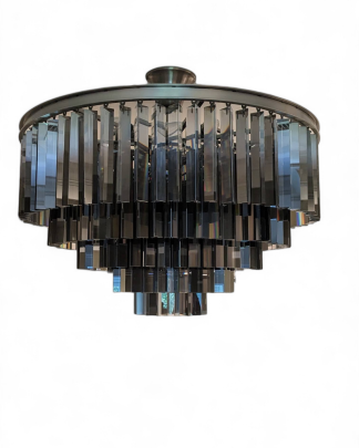 5 Tiered Elegant Lighting Sydney Collection Semi Flush Mount Light