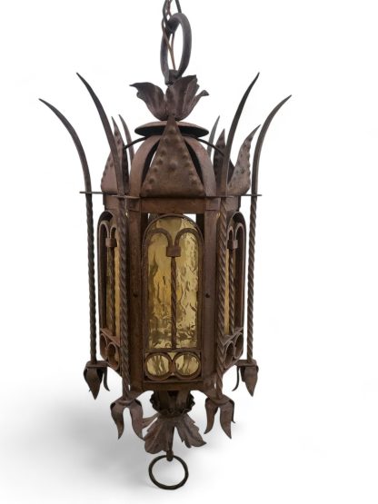 Wrought Iron Spanish Revival Pendant Light - Image 2