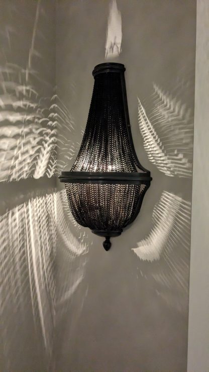 Chain Mail Wall Sconce - Image 6