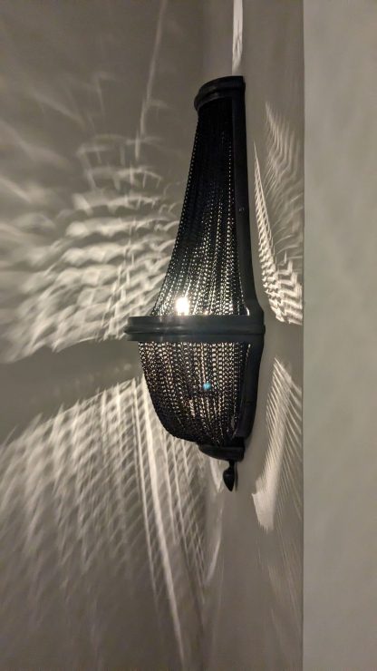 Chain Mail Wall Sconce - Image 5