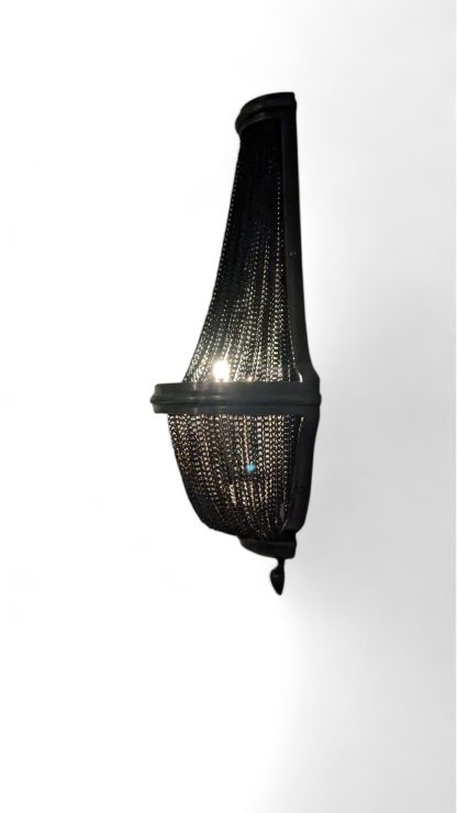 Chain Mail Wall Sconce - Image 3