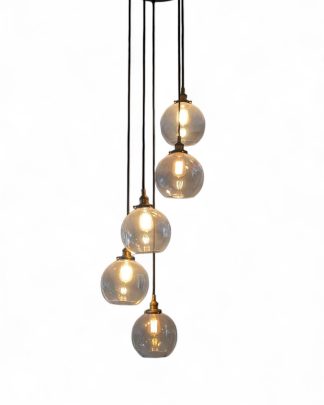 5 Tiered Pendant Light from Elegant Lighting's Baxter Collection