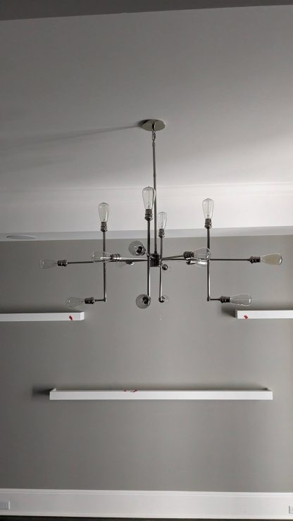 Linear Chandelier from Elegant Lighting's Ophelia Collection - Image 8