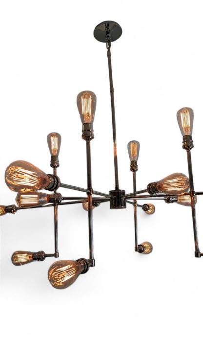 Linear Chandelier from Elegant Lighting's Ophelia Collection - Image 5