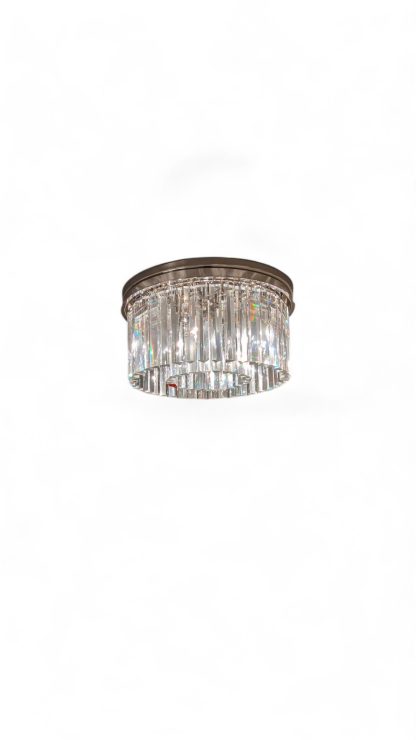 Single Tiered Elegant Lighting Sydney Collection Flush Mount Light - Image 2