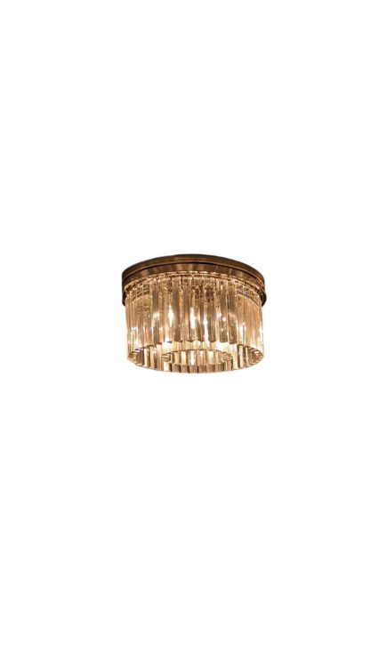 Single Tiered Elegant Lighting Sydney Collection Flush Mount Light - Image 6