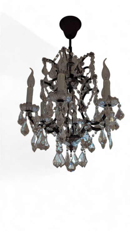 Single Tiered Royal Cut Crystal Chandelier from Elegant Lighting's St. Francis Collection - Image 3