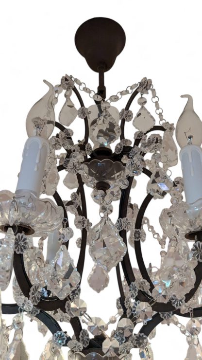 Single Tiered Royal Cut Crystal Chandelier from Elegant Lighting's St. Francis Collection - Image 6