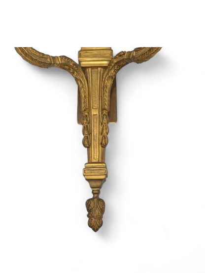 Gilt Brass Flaming Urn Sconce - Image 6