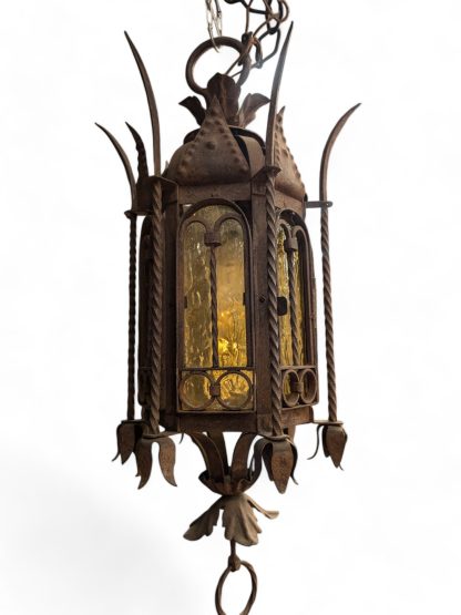 Wrought Iron Spanish Revival Pendant Light - Image 7