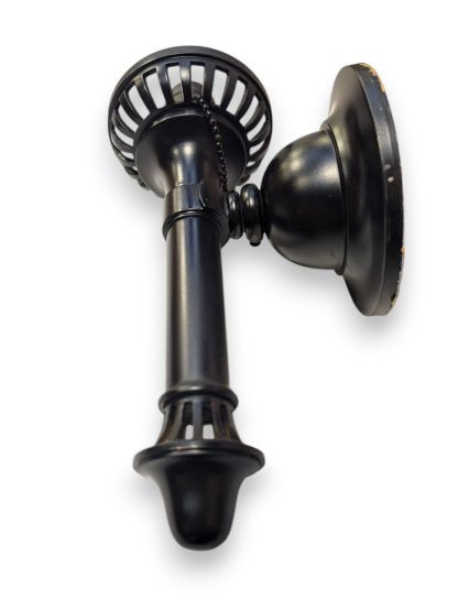 Antique Wall Sconce With Frosted Shade - Image 3